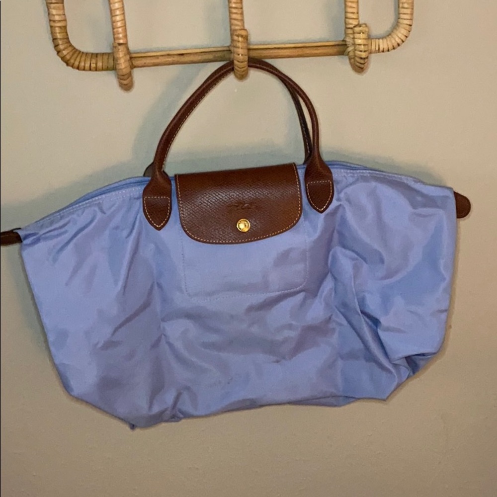 Periwinkle small long champ